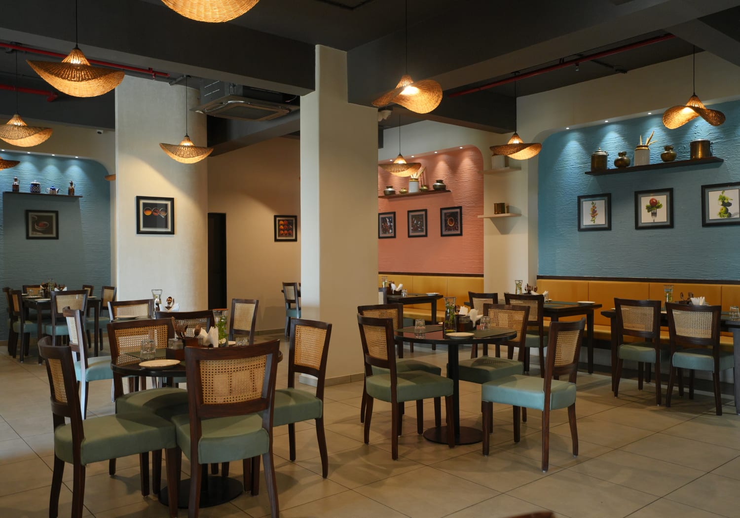 Bayleaf Restaurant interior, Anand