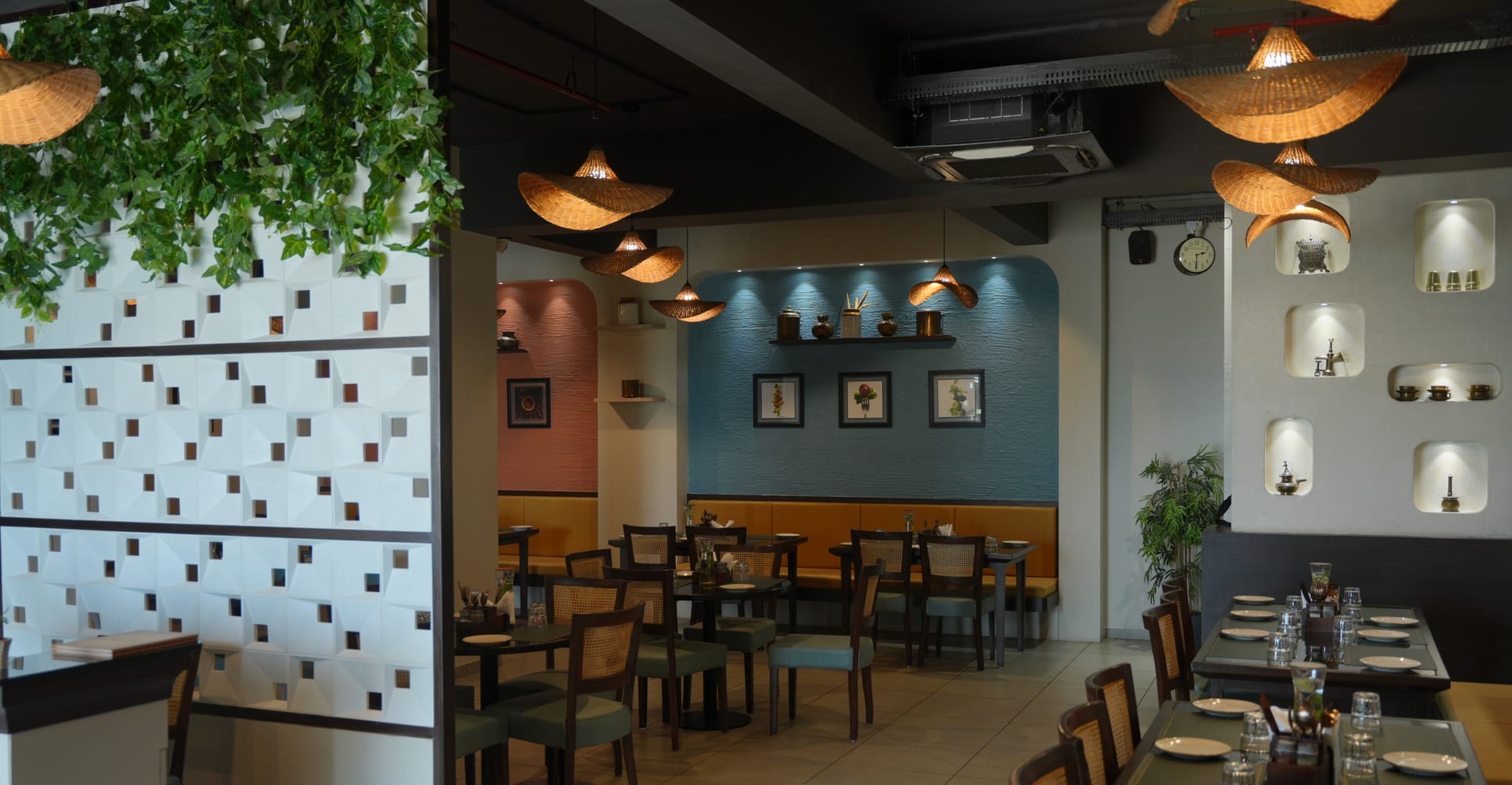 Bayleaf Restaurant interior, Anand