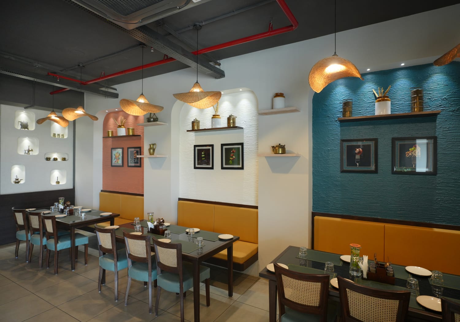 Bayleaf Restaurant interior, Anand