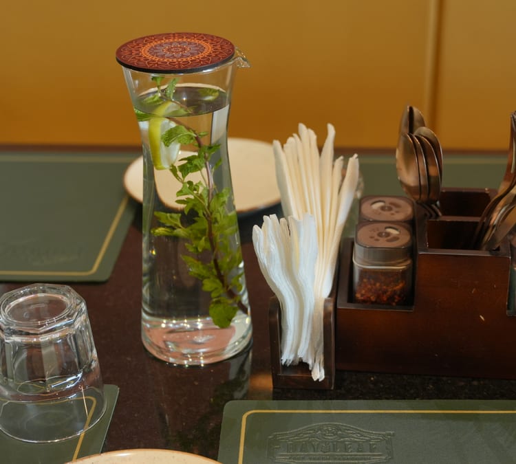 Bayleaf Restaurant interior, Anand