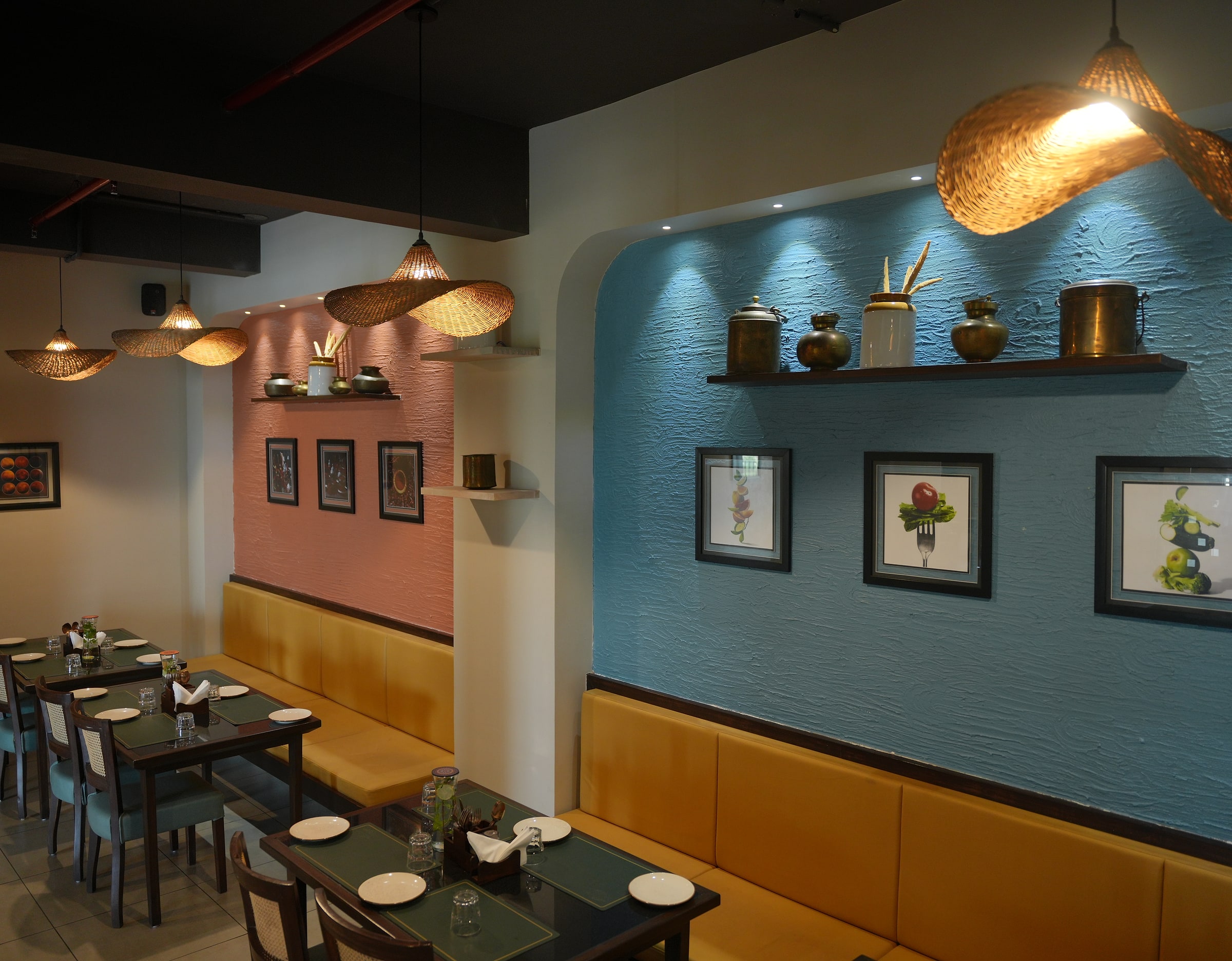 Bayleaf Restaurant dining area, Anand
