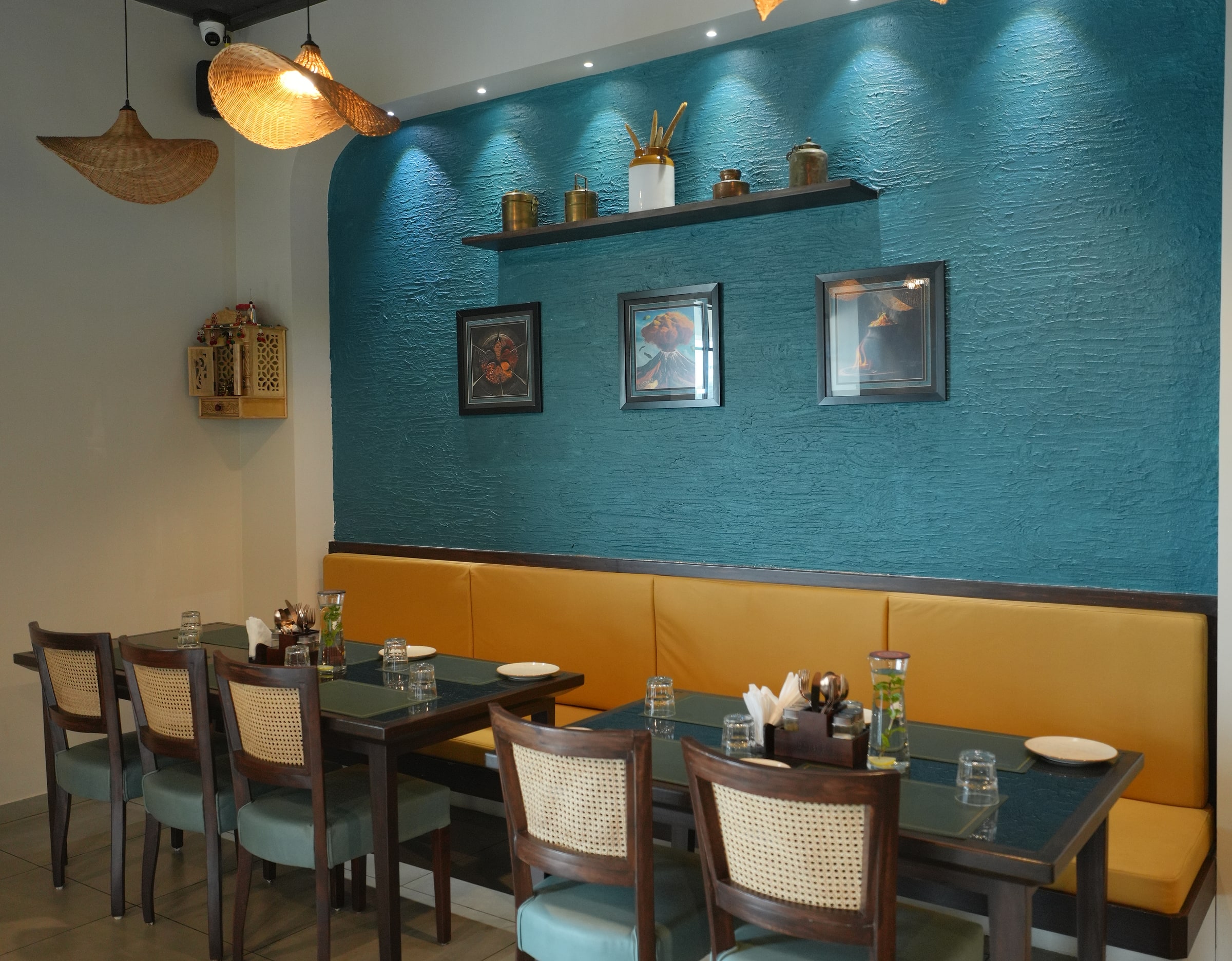 Bayleaf Restaurant dining area, Anand