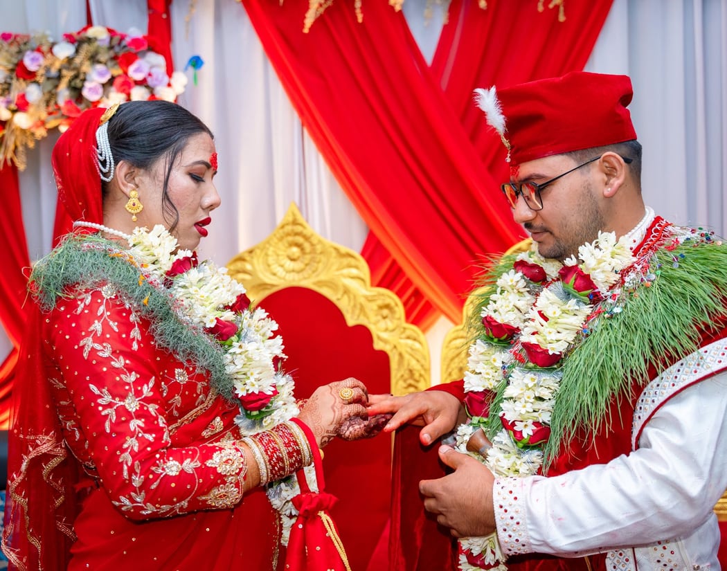 Engagement stage decoration