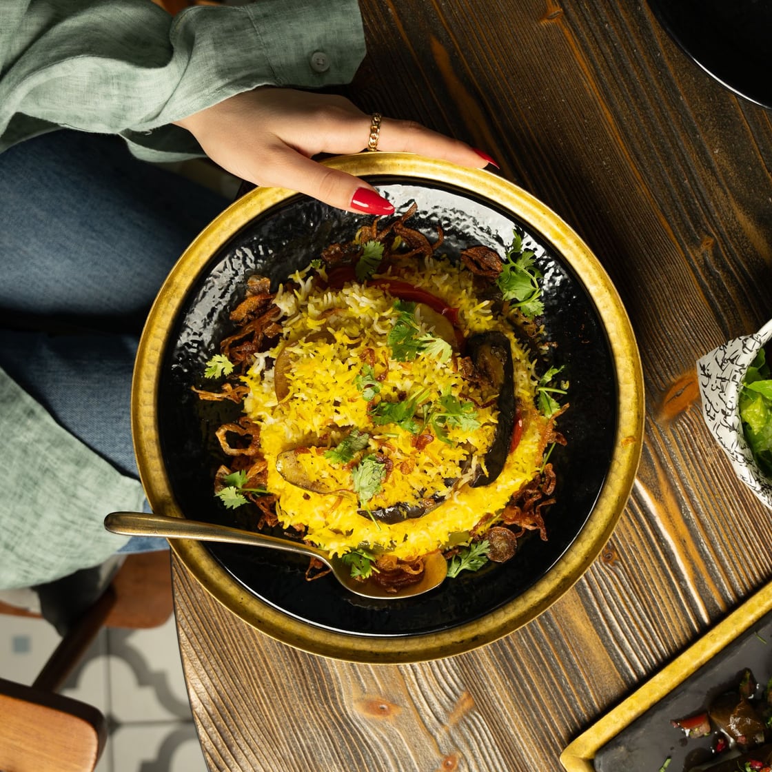 Vegetable Dum Biryani