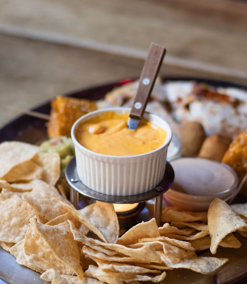 Mexican Fondue (Queso Fundido)