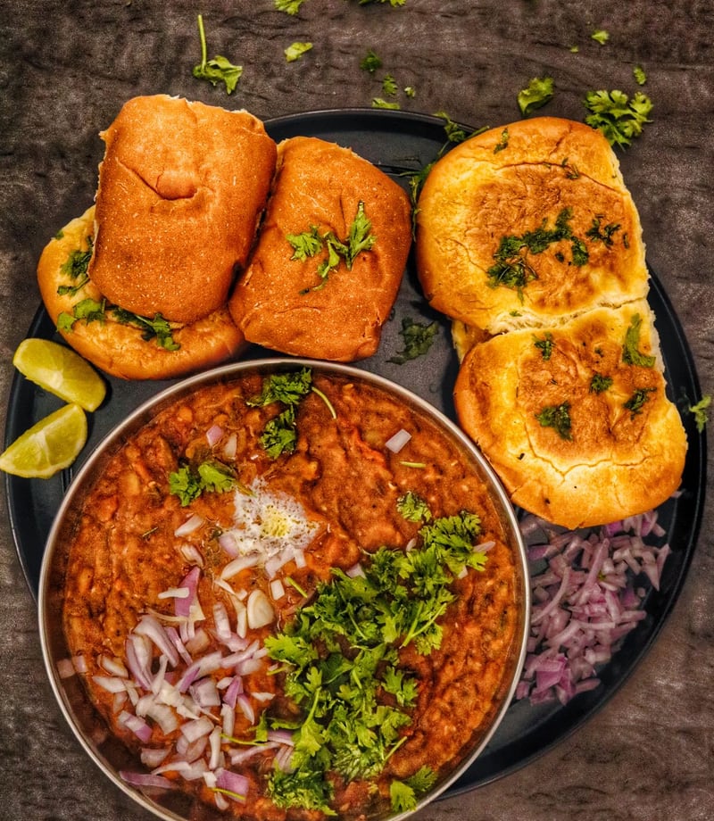 Mumbai Pav Bhaji Fondue