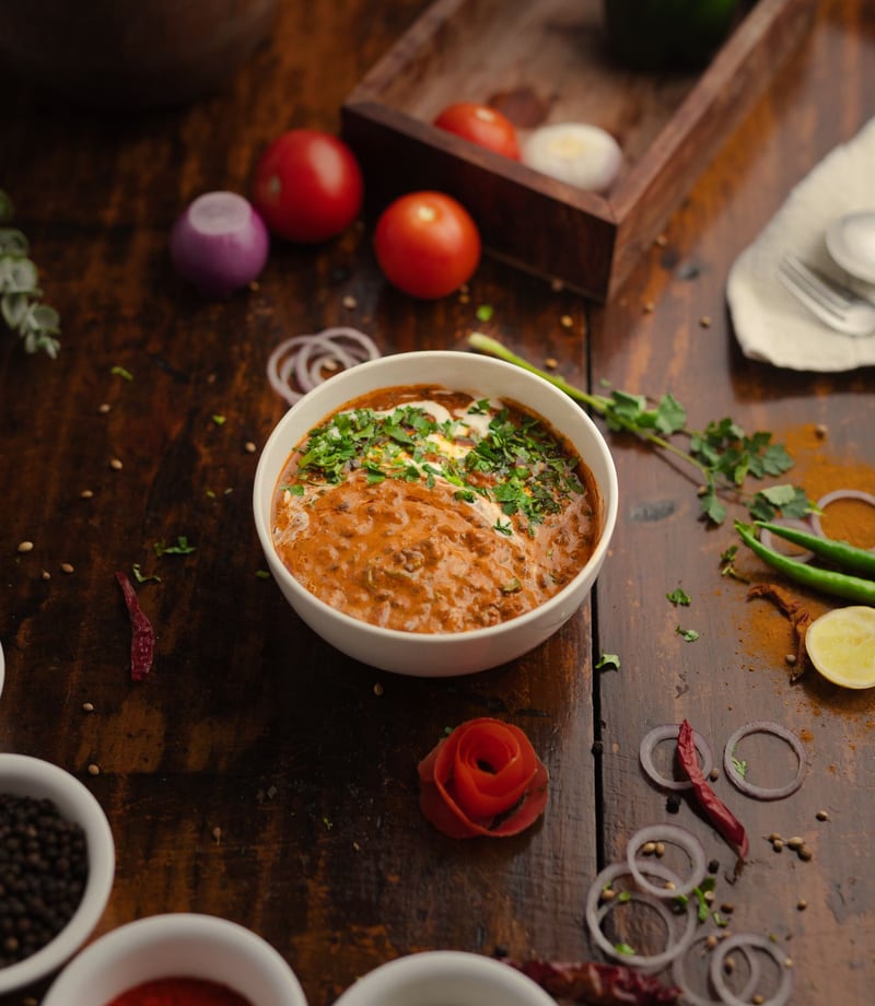 Slow Cooked Dal Makhani Fondue