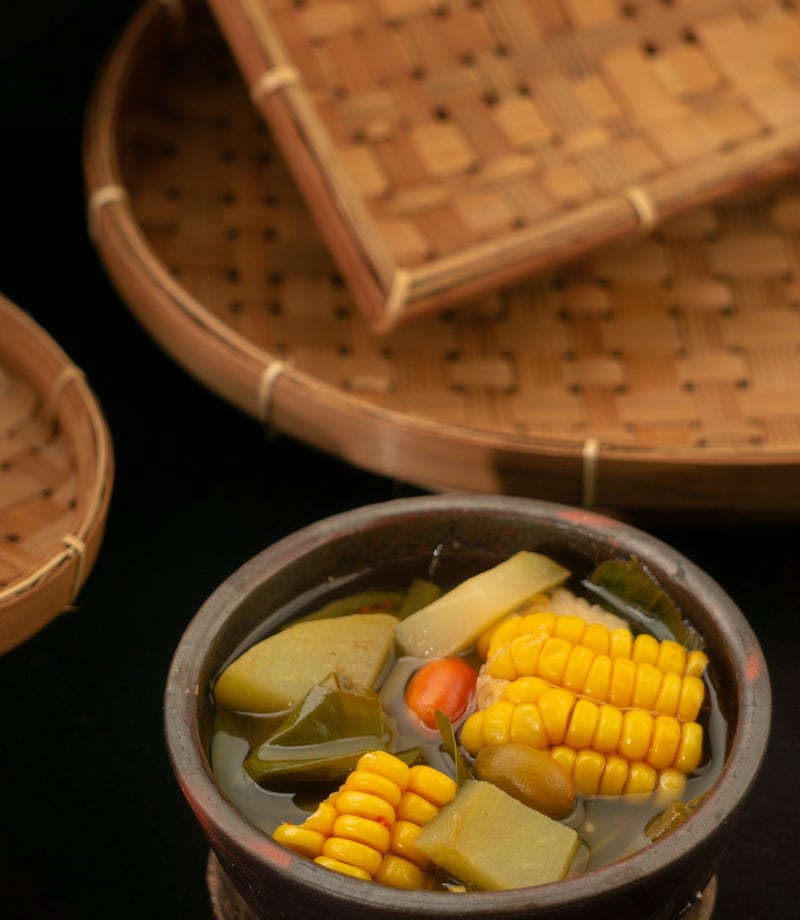Sweet Corn and Vegetable Soup
